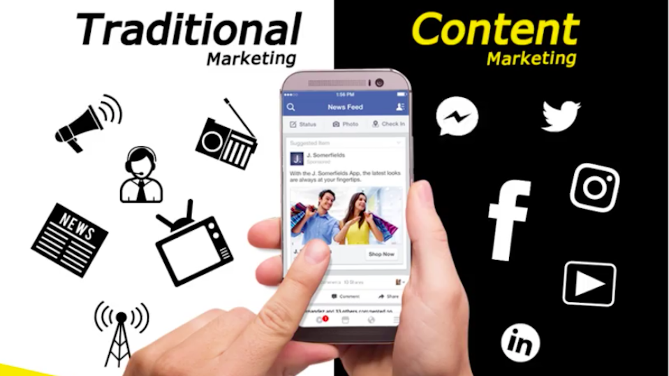 “Content Marketing” แตกต่างจาก “Traditional Marketing” อย่างไร?