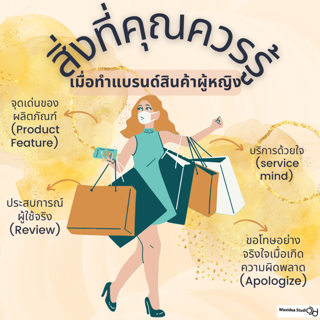 ทำธุรกิจเกี่ยวกับ "สินค้าผู้หญิง" ต้องทำอย่างไรให้จับใจกลุ่มลูกค้าตลอดกาล
